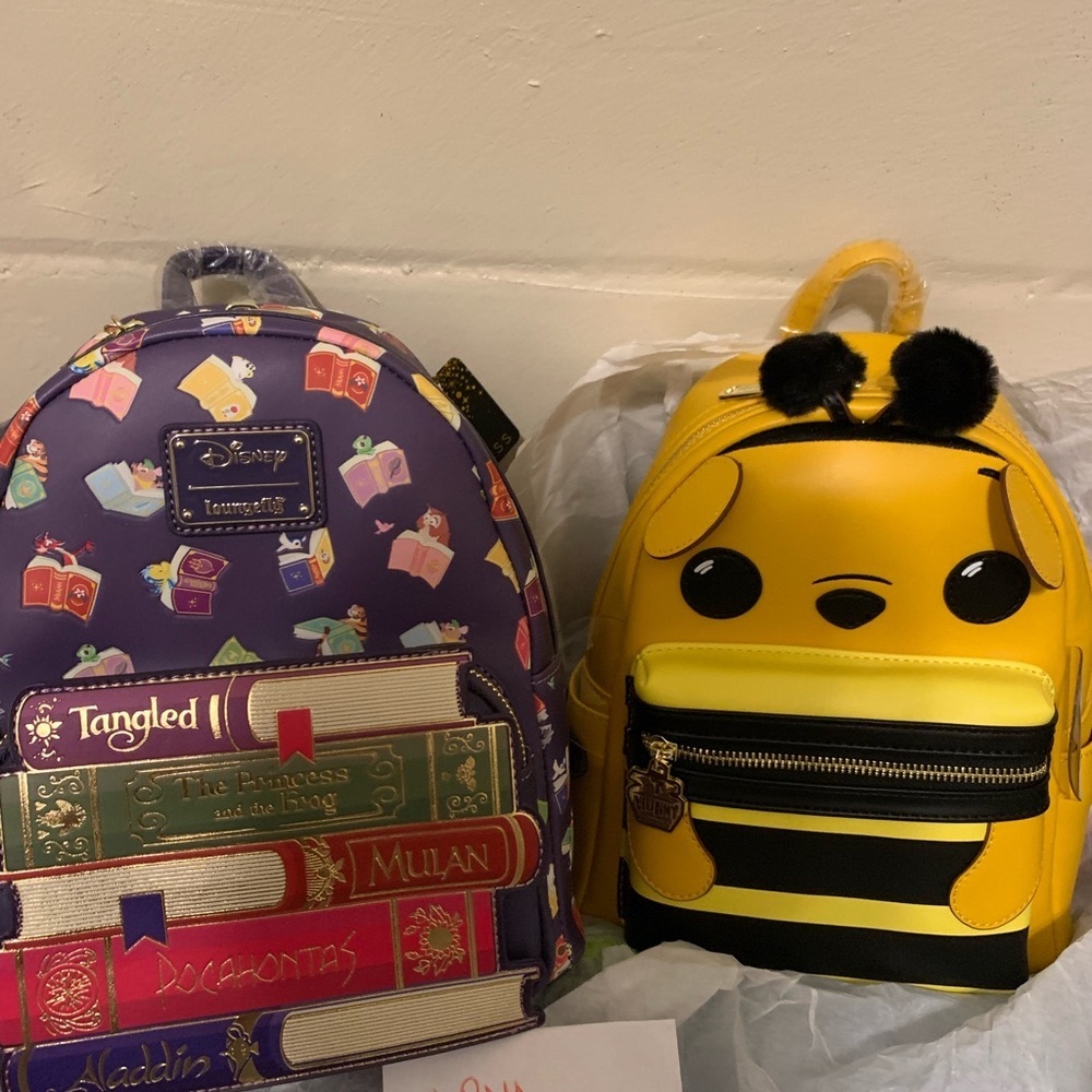 Loungefly Princess book backpack